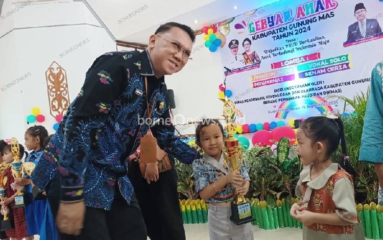 Ini Nama Pemenang Lomba Gebyar Anak di Kabupaten Gunung Mas 2024