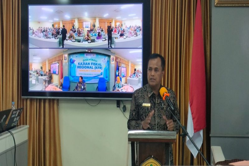 Kepala Kanwil DJPb DIY Agung Yulianta. (ANTARA/Sutarmi)