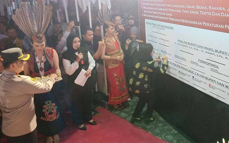 Dukung Deklarasi Pilkada Damai di Kotim