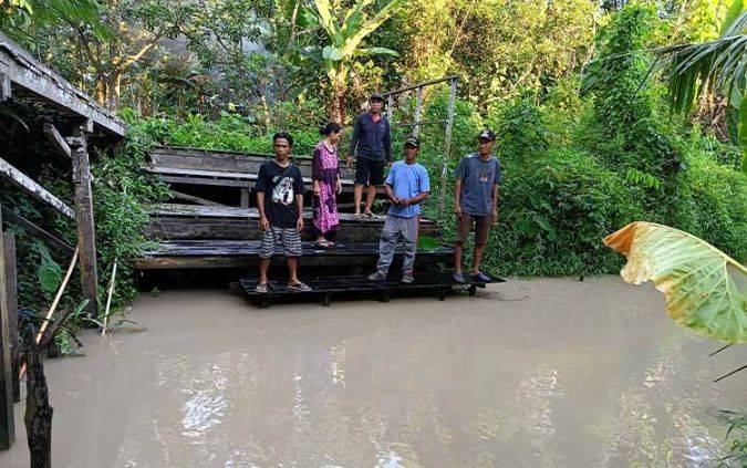 Warga Desa Matabu Barito Timur Kembali Keluhkan Sungai Tauluh yang Keruh