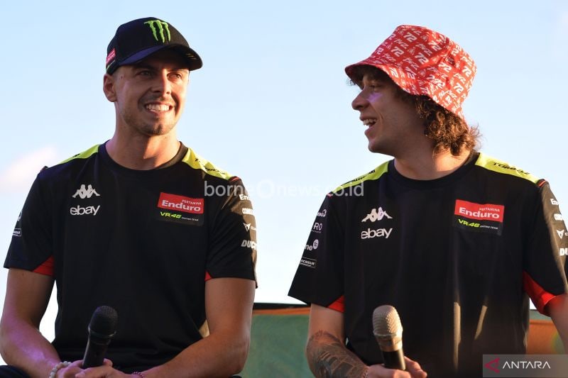 Pertamina Enduro VR46 Hiasi Motor Balap dengan Corak Merah Putih di GP Indonesia