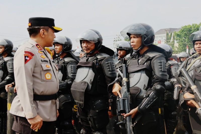 Keamanan Kampanye Pilkada 2024, Polda Kalteng Kerahkan 998 Personel