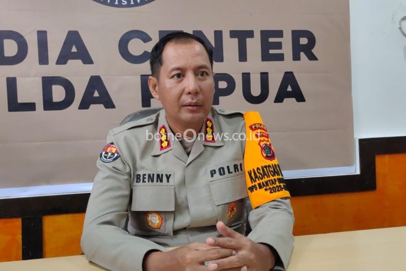 Polda Papua Kejar Pelaku Penembakan Anggota Polres Puncak Jaya