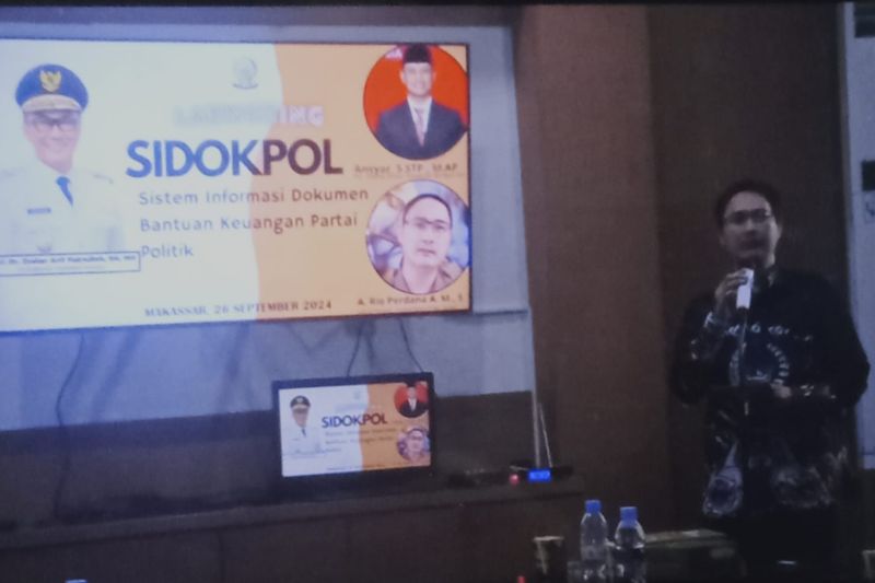 Badan Kesbangpol Sulsel Luncurkan Aplikasi Sidokpol untuk Partai Politik