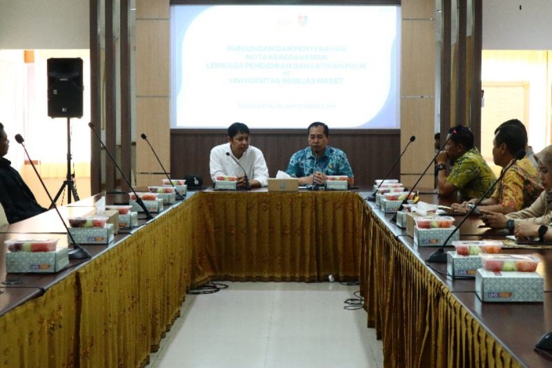 Kerja Sama Lemdiklat Polri dan UNS Tingkatkan Kualitas SDM Polri