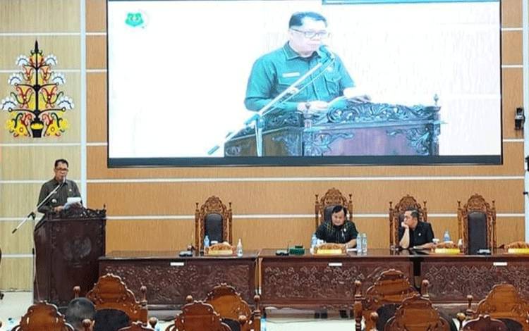 DPRD Kapuas Gelar Paripurna Penyampaian Nota Keuangan RAPBD Perubahan 2024