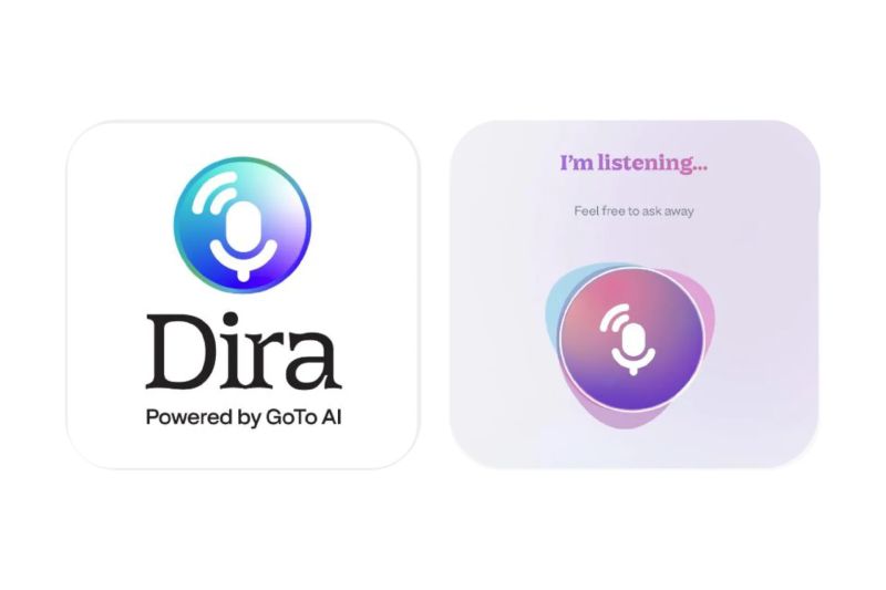 Ilustrasi tampilan asisten suara Dira milik GoTo Group yang menggunakan kecerdasan artifisial generatif dari Google Cloud yaitu Gemini Flash 1.5. (ANTARA/HO-Google Indonesia)