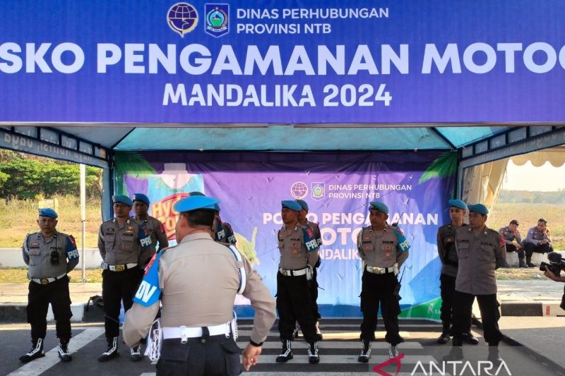 Arus Lalu Lintas Sirkuit Mandalika Lancar di Hari Pertama MotoGP