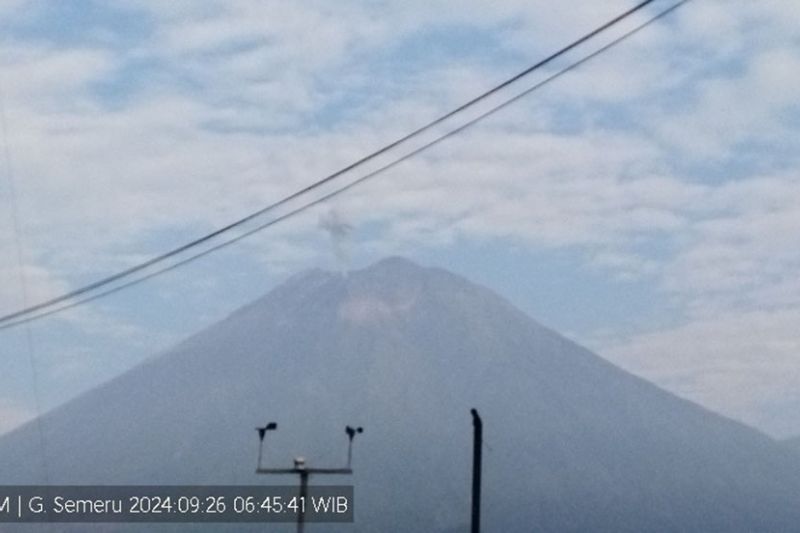 Aktivitas Erupsi Gunung Semeru Masih Tinggi, Waspada Dilarang Beraktivitas