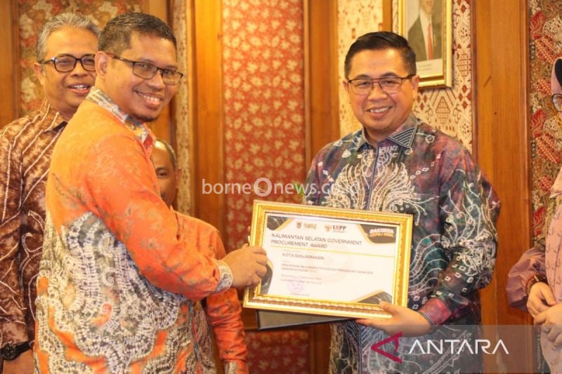 Banjarmasin Raih Penghargaan Nasional dalam Pengadaan Barang dan Jasa