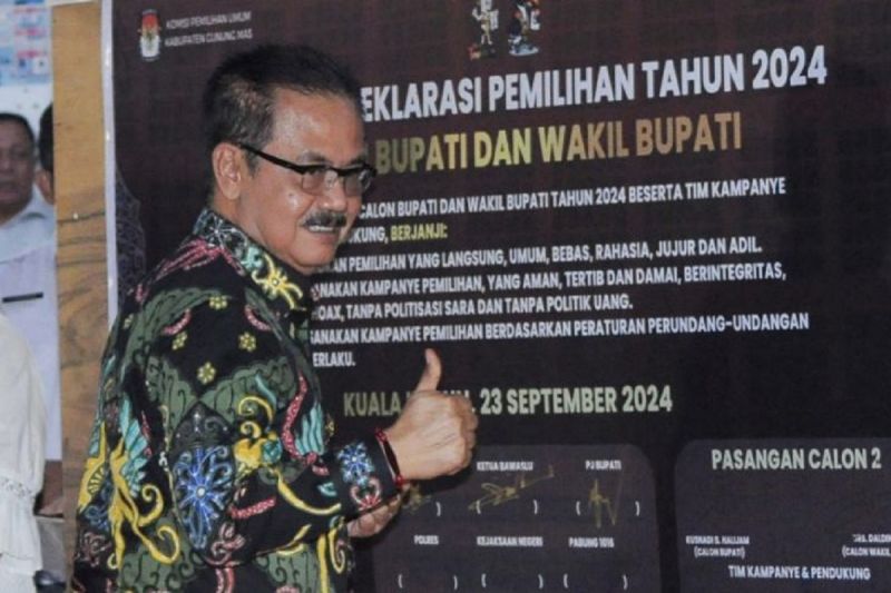Bupati Herson B Aden Ajak Paslon Jaga Kampanye Damai Pilkada