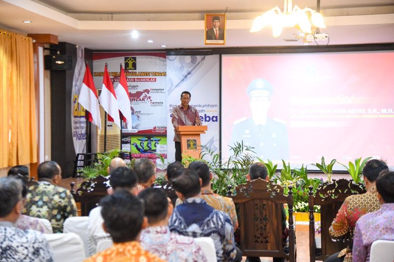 Dukungan Menteri Hukum untuk Pembangunan Lapas Terbuka di Sulteng
