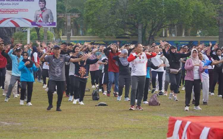 Pemprov Kalteng Gelorakan Semangat Hidup Sehat