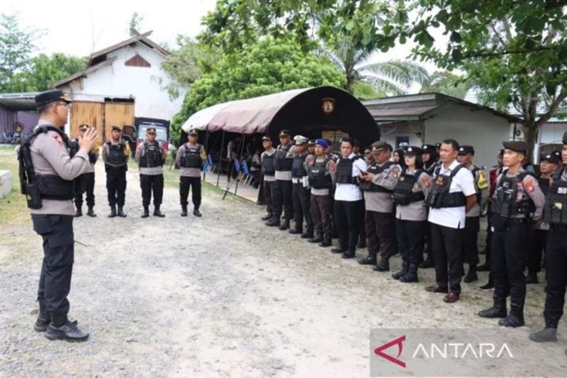 Polres Kobar Siapkan 200 Personel untuk Amankan Pilkada 2024