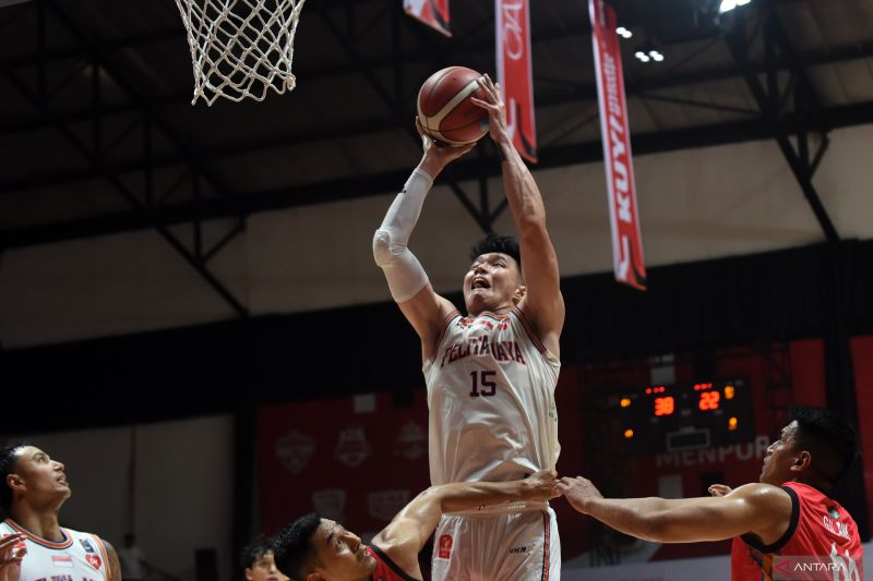 Pelita Jaya Tantang Prawira di Semifinal IBL All Indonesian 2024