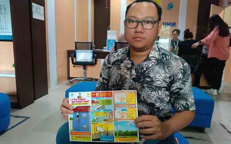 K3LK ULP PLN Palangka Raya Timur, Kris Hydroseptian. (FOTO: PATHUR)