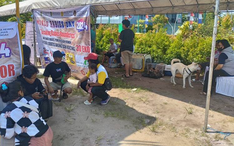 Apresiasi untuk Kader Vaksinator Rabies di Palangka Raya
