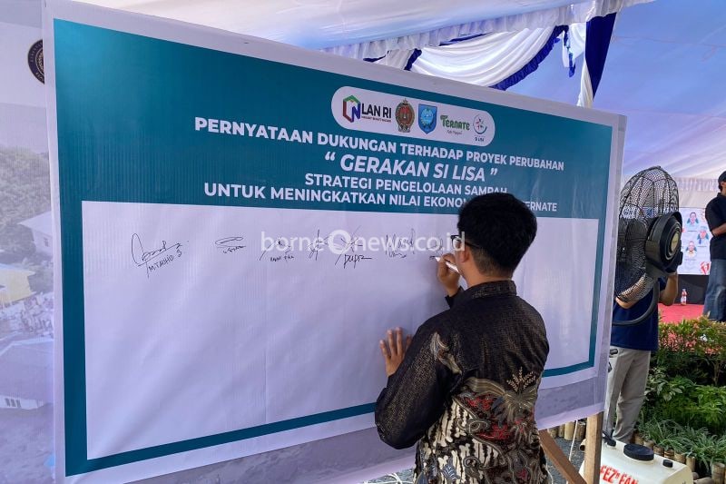 PLN Bantu Pengelolaan Sampah Melalui Gerakan Si Lisa di Ternate