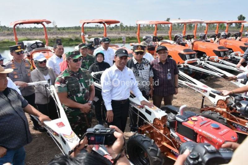 Pemkab Kapuas Dukung Optimalisasi Lahan dan Produksi Pangan Nasional