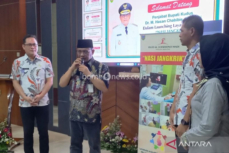 Kolaborasi RSUD Kudus Luncurkan Layanan Nasi Jangkrik untuk Ibu Hamil