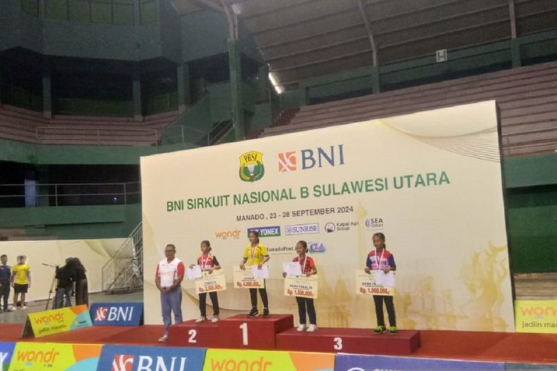 BNI Sirnas B Sulut, Komitmen Mencetak Atlet Bulu Tangkis Internasional