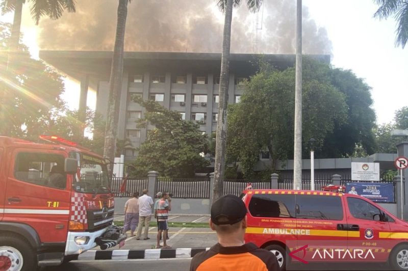 Kebakaran Gedung Bakamla RI Diduga Akibat Korsleting Listrik
