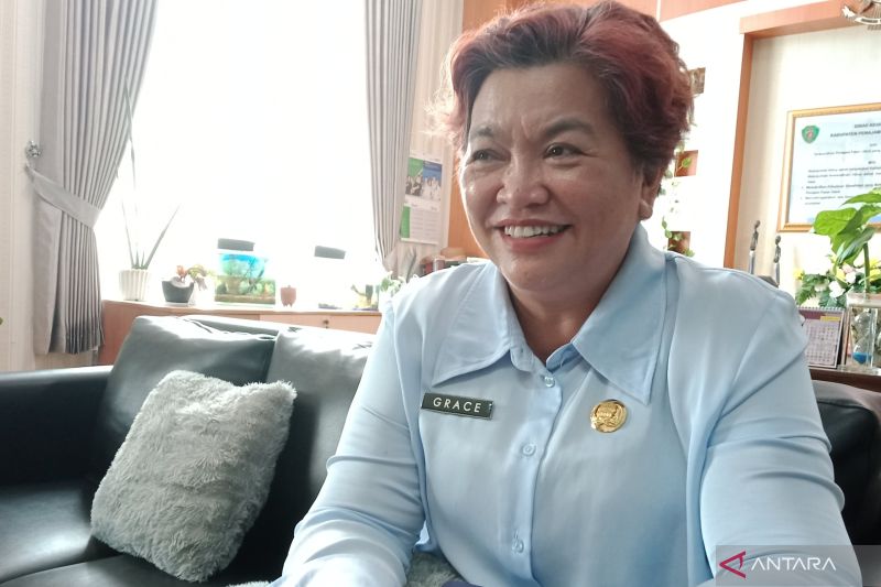 Kepala Dinas Kesehatan Kabupaten Penajam Paser Utara, Provinsi Kalimantan Timur, Jensje Grace Makisurat. (ANTARA/Nyaman Bagus Purwaniawan)