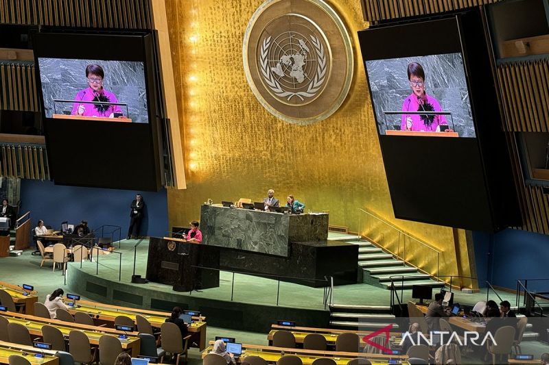 Retno Marsudi tantang Israel untuk hentikan perang dan akui Palestina