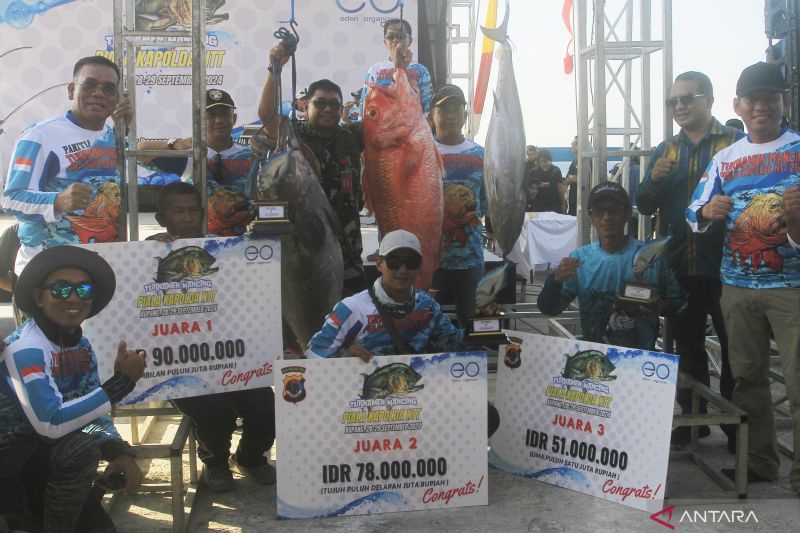 Turnamen Mancing Kapolda NTT Dorong Perekonomian Kota Kupang