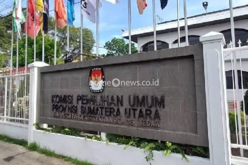 Kantor Komisi Pemilihan Umum Provinsi Sumatera Utara (ANTARA/HO)