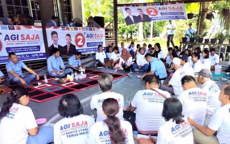 AGI-SAJA Memperoleh Dukungan Luar Biasa dari Desa Payang Ara dan Desa Jaman