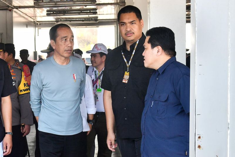 President Joko Widodo (Jokowi) was in Mandalika Circuit, West Nusa Tenggara, on September 29, 2024. ANTARA/HO-Presidential Secretariat.