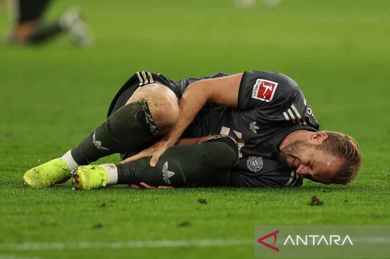 Harry Kane Alami Cedera Pergelangan Kaki Saat Lawan Leverkusen