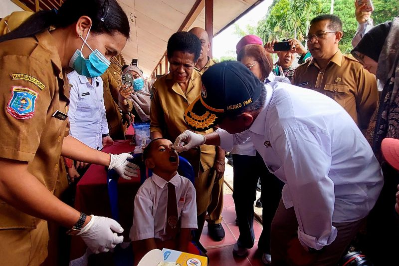 Menteri PMK Tindak Lanjuti Imunisasi Polio di Sorong, Papua