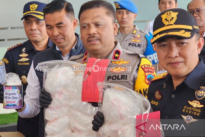 Polda Jateng Gagalkan Pengiriman 12 Kg Sabu dari Malaysia