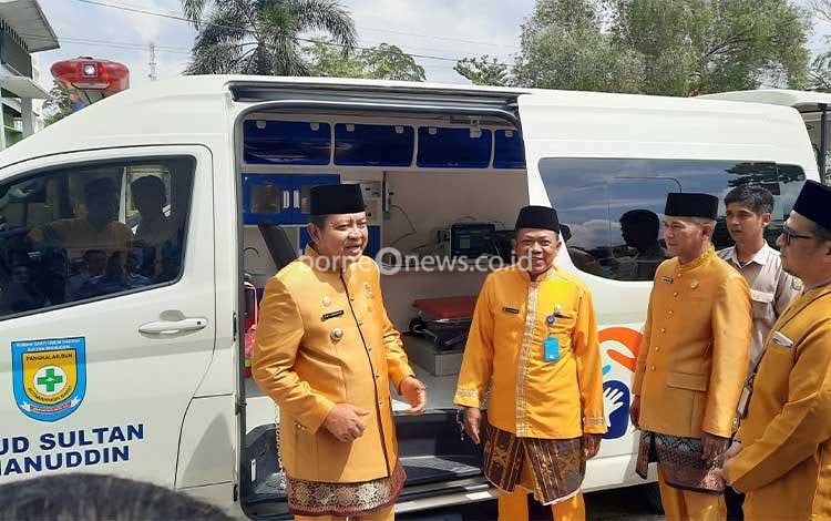 RSUD Sultan Imanuddin Luncurkan Layanan Ambulans Antar Jemput Gratis di HUT ke-65 Kobar