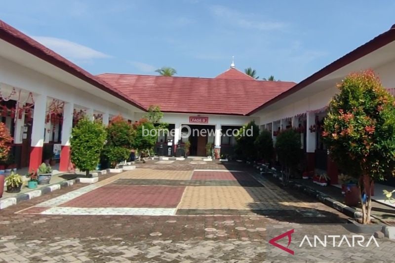 Sekolah Dasar Negeri Ibu Jenab 2 Cianjur, Jawa Barat. ANTARA/Ahmad Fikri.
