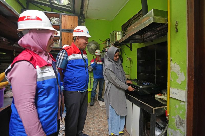 PGN Pastikan Jargas Rumah Tangga di Sleman Berjalan Lancar