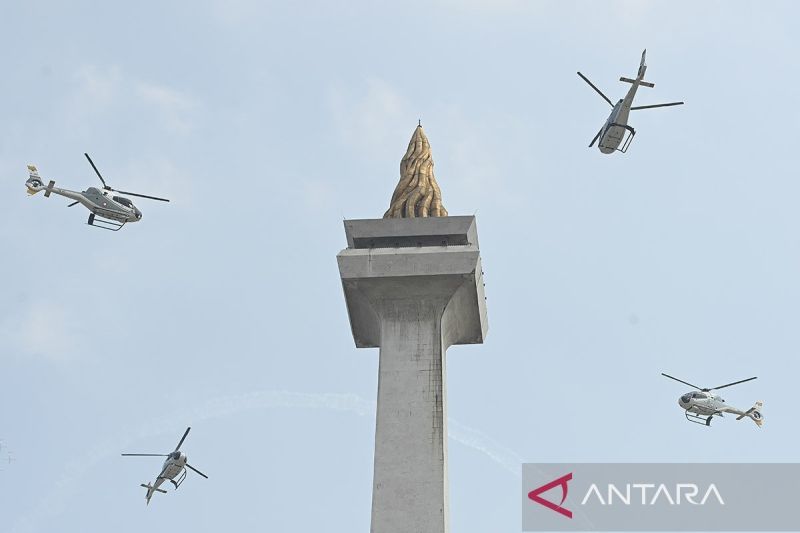 Persiapan Parade TNI HUT Ke-79, Menampilkan 1.059 Alutsista
