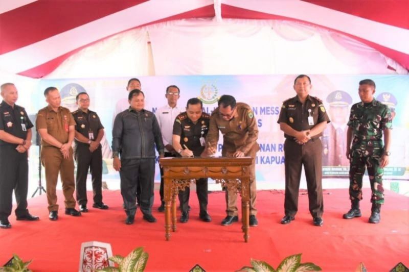 Pembangunan Sarana Mendukung Kinerja Kejaksaan Negeri Kapuas