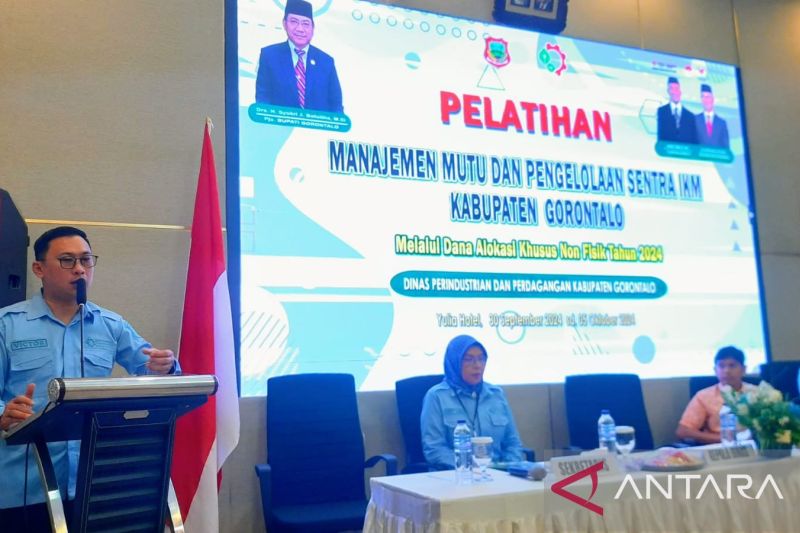 Pelatihan Pengelolaan IKM di Gorontalo Tingkatkan Daya Saing Produk
