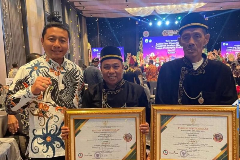 Desa Pela Kukar Raih Juara Lima Lomba Desa Wisata Nusantara