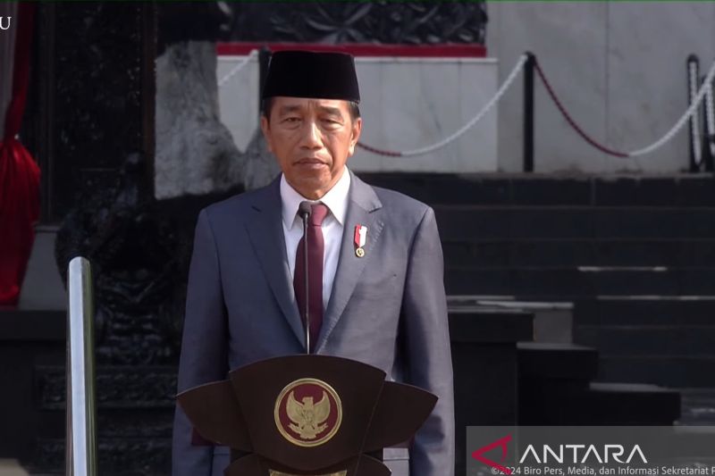Presiden Jokowi Pimpin Upacara Peringatan Hari Kesaktian Pancasila 2024