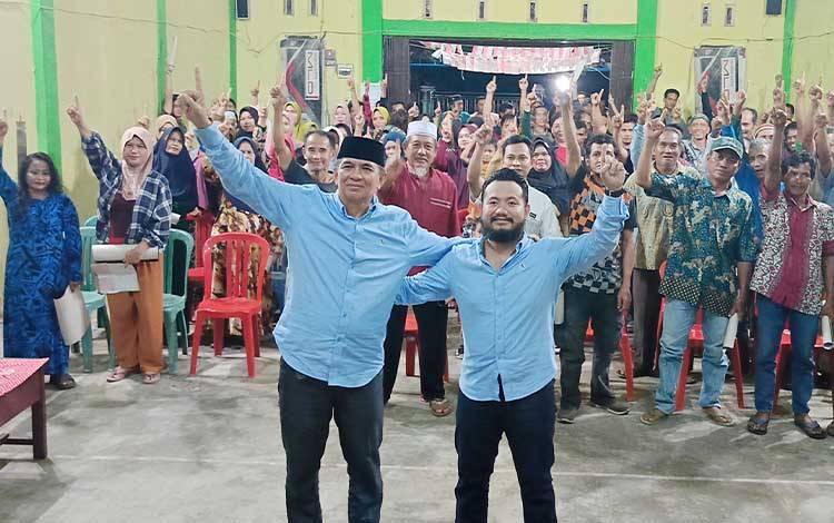 Yamin-Adi Gelar Kampanye Perdana di Ampah Kota dan Tuyau