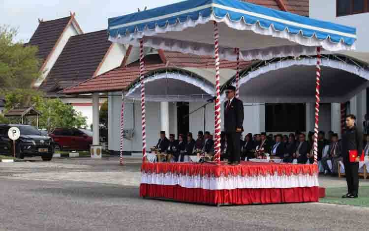 Peringati Hari Kesaktian Pancasila, Pj Bupati Gunung Mas Ajak Masyarakat Jaga Persatuan dan Kesatuan