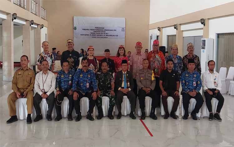 Pengurus FPK Periode 2024 - 2027 Dikukuhkan, Ini Harapan Kesbangpol Kapuas