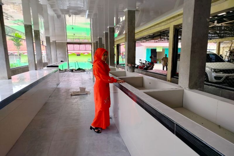 Rehabilitasi Pasar Ikan Koto Baru Tingkatkan Pelayanan Pedagang