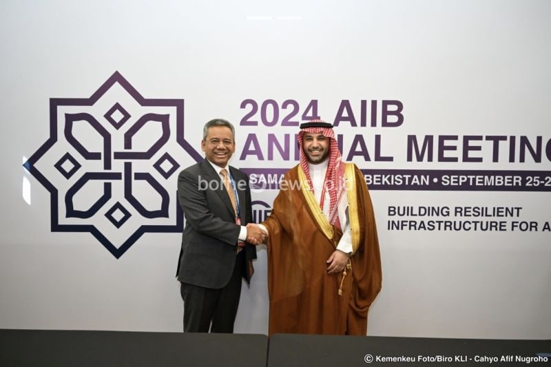 Diskusi Strategis Wamenkeu Indonesia dan Arab Saudi di Uzbekistan