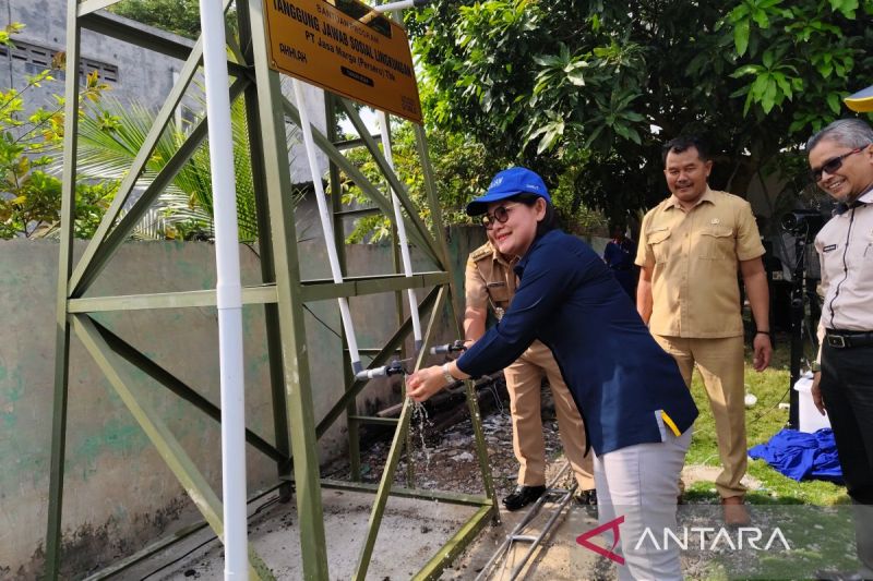 PT Jasamarga Solo Ngawi Bangun Sumur Bor untuk Warga Boyolali