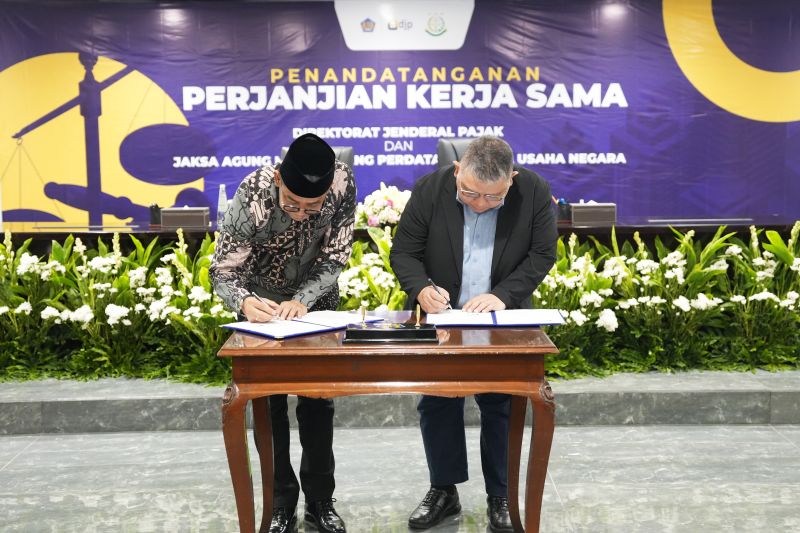 Kerja Sama Ditjen Pajak dan Kejaksaan Agung Tingkatkan Penerimaan Negara